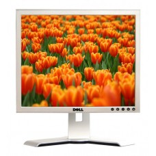 Monitor 17 inch LCD DELL 1707FP, Silver & Black, Garantie pe Viata